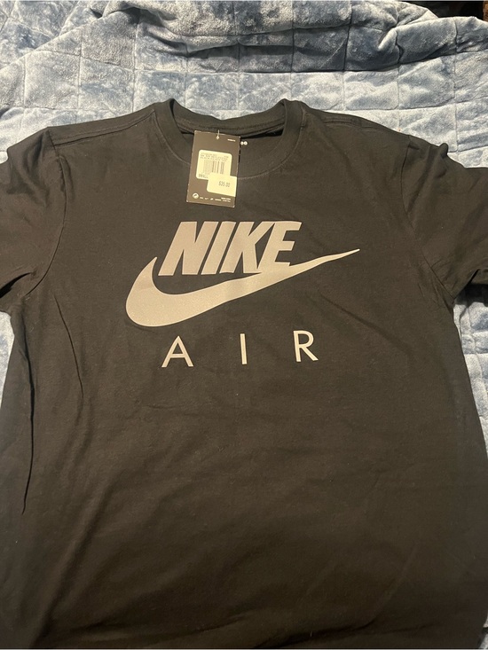 Nike Other - Nike Black T-Shirt with Gray Nike Air Logo